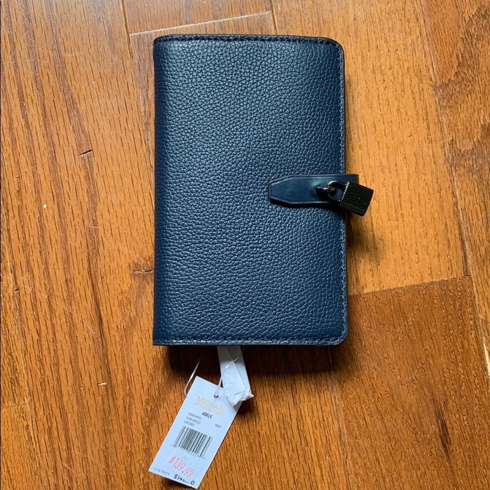 NWT Navy Michael Kors Wallet
